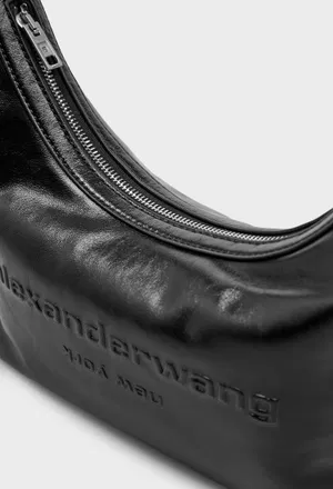 Женская черная кожаная сумка alexanderwang 20326R60L 226/0A2 в Украине