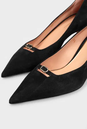 Замшеві човники Santoni 71917 126/0D2 в Україні