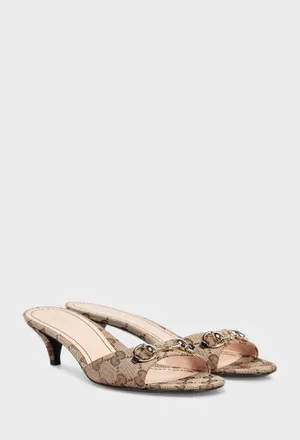 Мюли HORSEBIT Gucci 853672 126/9A3 Цена