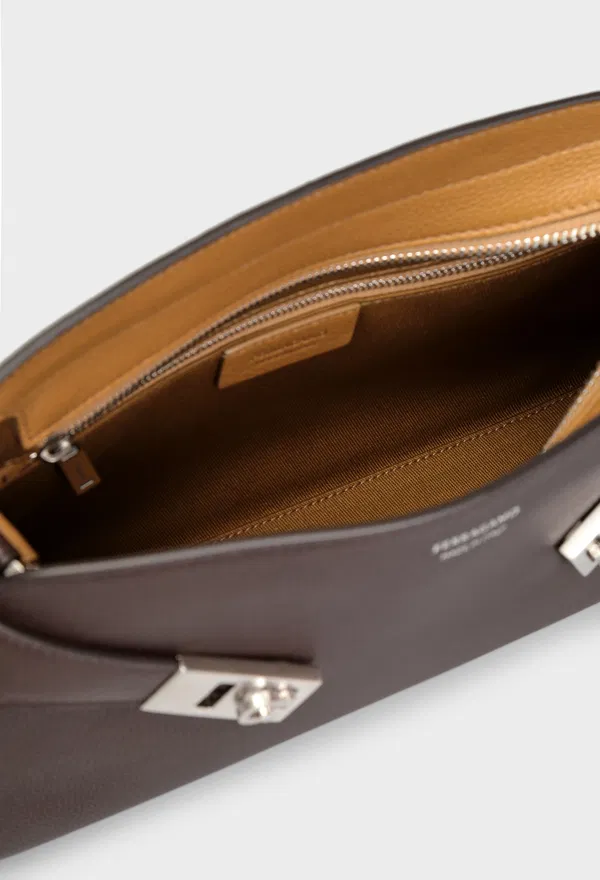 Кожаная сумка HUG MESSENGER FERRAGAMO 241790 226/0AW фото