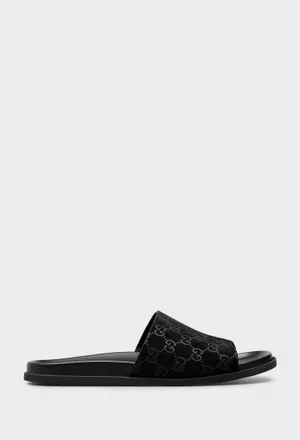 Кожаные шлепанцы  Gucci 834941 125/0C2 Купить