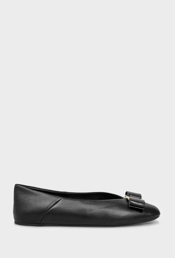 Кожаные балетки VANNA FERRAGAMO 01K221 226/0A2 Купить