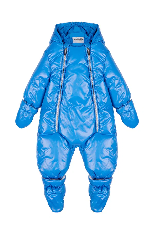 Пуховий комбінезон Khrisjoy Kid KT2507 223/9G - фото №5 Пуховий комбінезон Khrisjoy Kid KT2507 223/9G фото