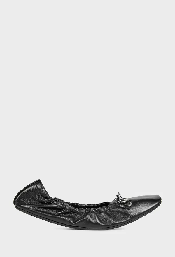 Кожаные балетки PRIMA Gucci 875322 226/0A2 Купить