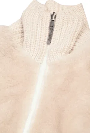 Двусторонняя меховая куртка Brunello Cucinelli EY805  224/4E оригинал