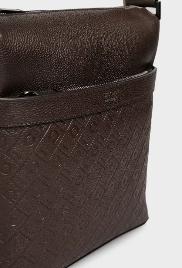 Шкіряна сумка MONOGRAM MESSENGER FERRAGAMO 241916 226/0CW оригінал