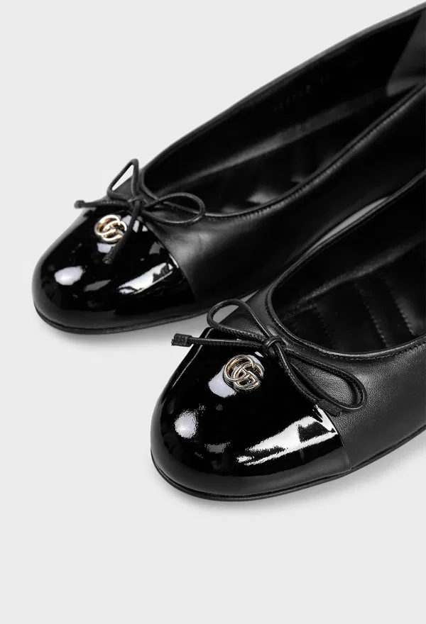 Кожаные балетки DOUBLE G Gucci 835805 225/0A2 в Украине