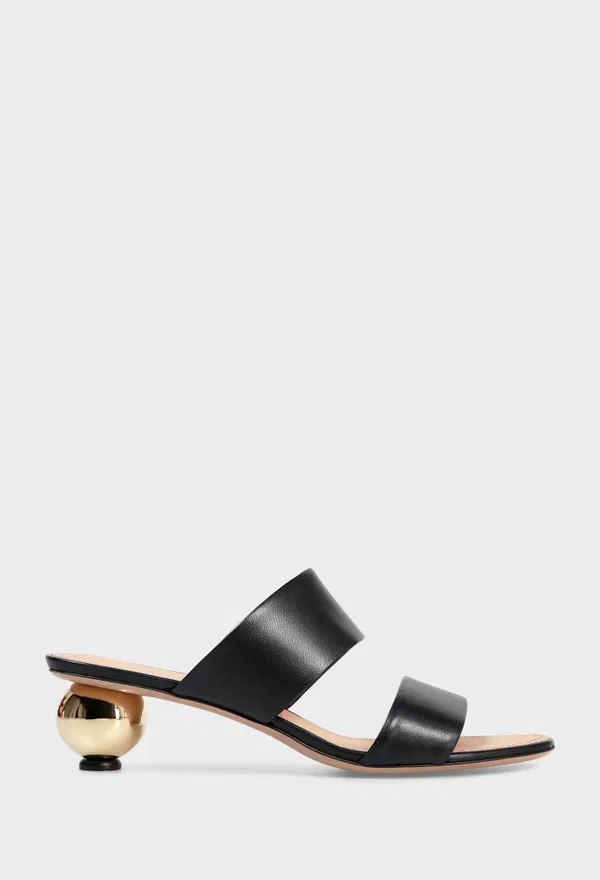 Кожаные мюли SPHERICAL FERRAGAMO 01K933 126/0A2 Купить