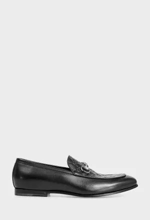 Шкіряні лофери HORSEBIT Gucci 798997 125/0A2 Купити