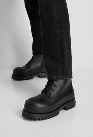 Кожаные ботинки Fede FERRAGAMO 021984 223/0A2 фото
