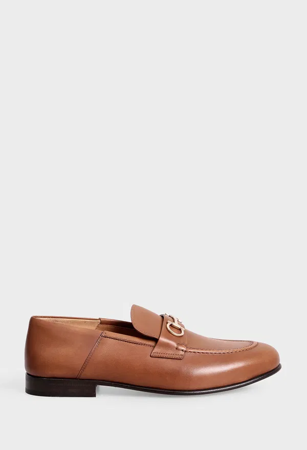 Кожаные лоферы OTTONE FERRAGAMO 01E100 224/0A3 Купить