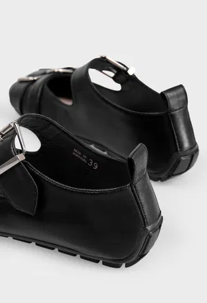 Кожаные балетки Simone Rocha BPT80799 225/0A2 оригинал