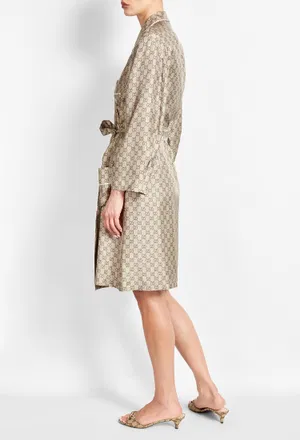 Шовкове пальто-сорочка Gucci 875460 226/9C3 в Україні
