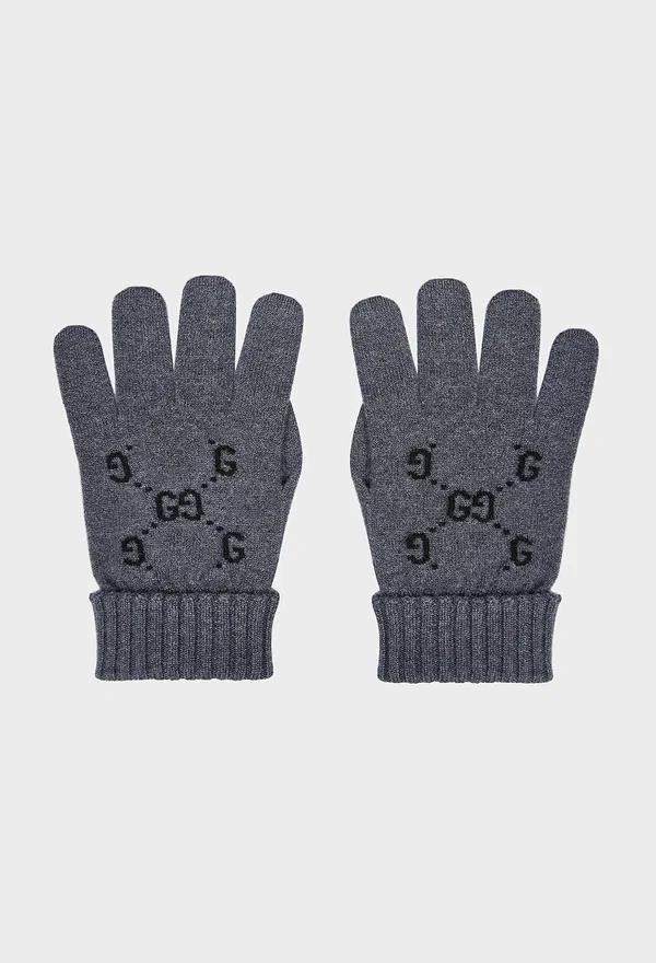 Кашемировые перчатки Gucci 813136 225/9IX Купить