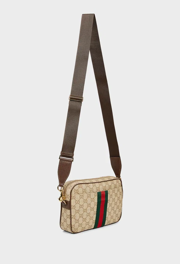 Чоловіча сумка WEB SMALL CROSSBODY Gucci A006ZN 226/0F6 в Україні