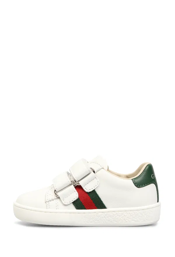 Шкіряні кросівки ACE Gucci 858455 126/01c Ціна