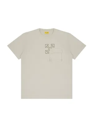 Дитяча сіра футболка Off-White 44BA50 126/97c Купити