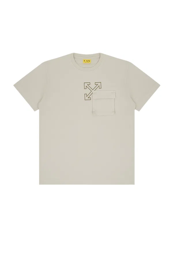 Дитяча сіра футболка Off-White 44BA50 126/97c Купити