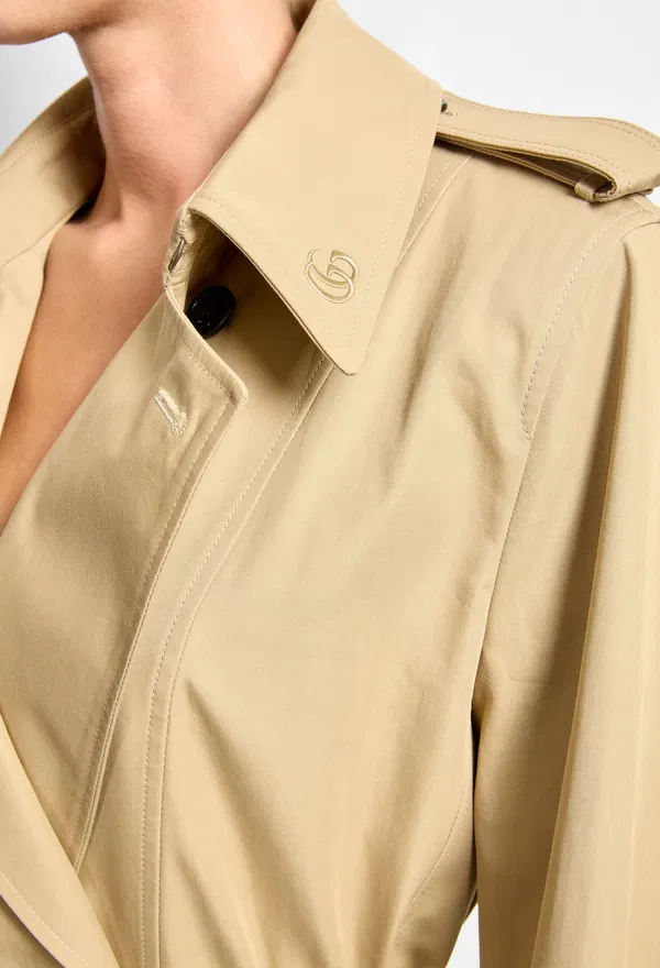 Бежевый тренч Gucci 866146 226/9A6 фото