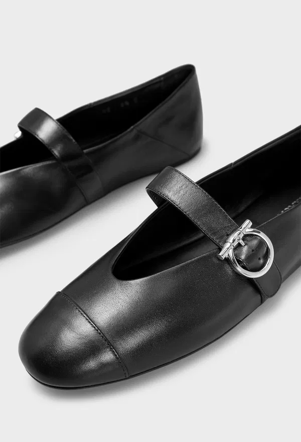 Шкіряні балетки GANCINI FERRAGAMO 01J947 125/0A2 в Україні