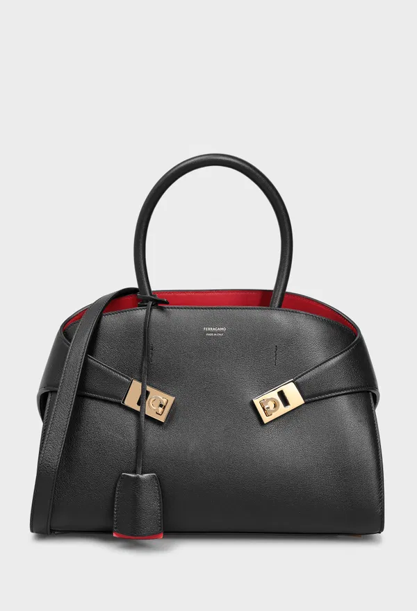 Кожаная сумка HUG FERRAGAMO 215608 226/0A2 Купить