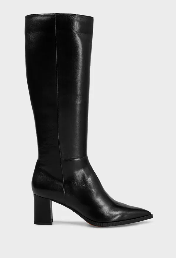 Кожаные сапоги Santoni 71881 225/0A2 Купить