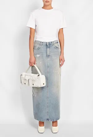 Джинсовая юбка Acne Studios AF0426 125/9AGJ Цена