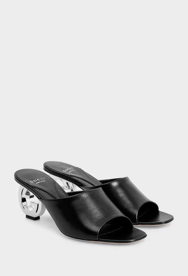 Кожаные мюли MALAGA Gucci 772569 124/0A2 Цена