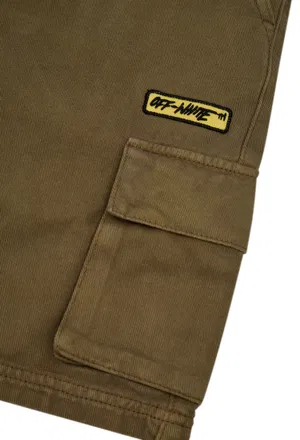 Дитячі оливкові шорти Off-White 1311   126/9Lc в Україні