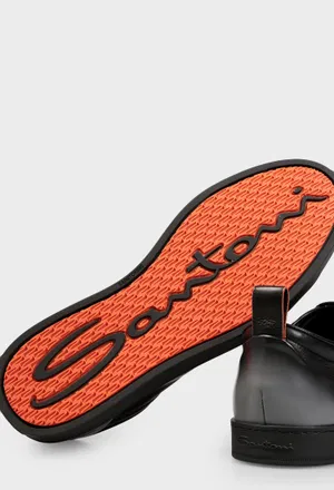 Шкіряні кеди OFF-DUTY Santoni 22184 126/0A2 оригінал