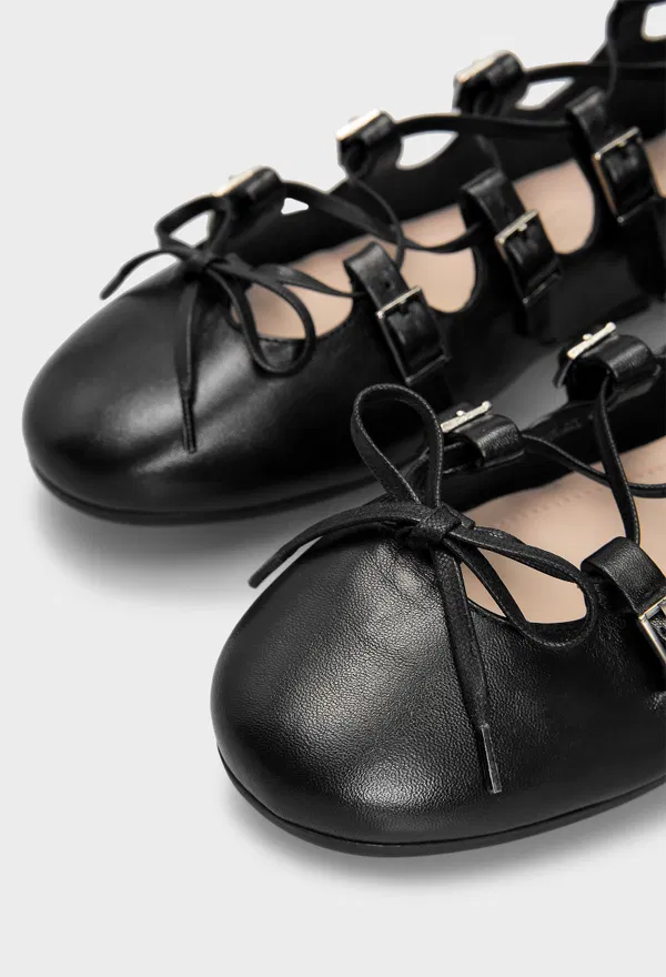 Кожаные балетки Simone Rocha BPT2 125/0A2 в Украине