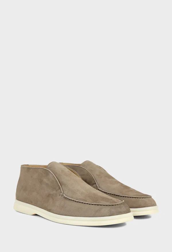 Мужские замшевые ботинки OPEN WALK ANKLE BOOT Loro Piana FAE9959 226/0DL Цена