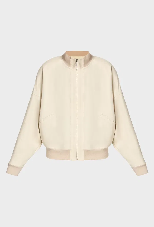 Бежевый бомбер Gucci 874134 226/9A6 Купить