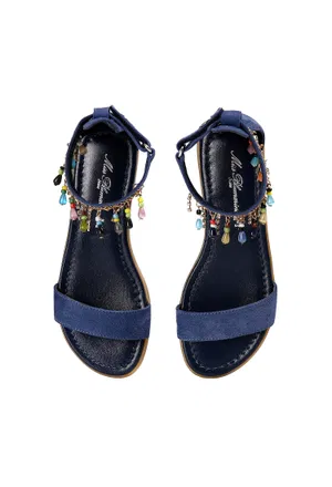 Замшеві босоніжки BLUMARINE SHOES D1677 O115/88 оригінал