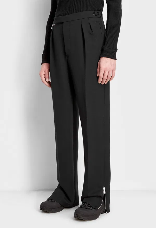 Вовняні штани Raf Simons 32351 202-343A DARK NAVY 00044 220 в Україні
