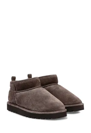 Замшеві черевики з хутром Brunello Cucinelli 1G405  225/83M Купити