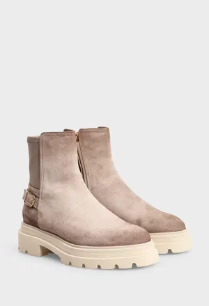 Замшевые ботинки Santoni 71104 224/0D6 Цена