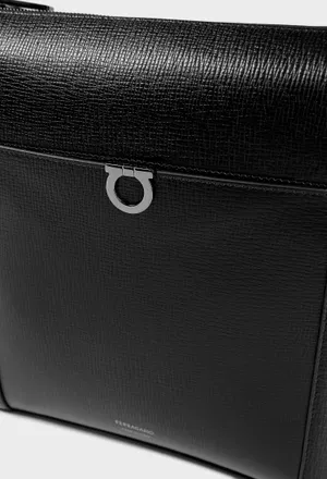 Кожаная сумка GANCINI CROSSBODY FERRAGAMO 241805 226/0C2 фото