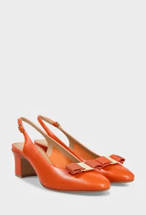 Шкіряні слінгбеки VETTY 55 FERRAGAMO 01L130 126/0AA Ціна