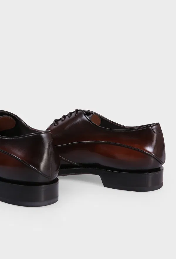 Кожаные дерби Santoni 18554 225/0AW оригинал