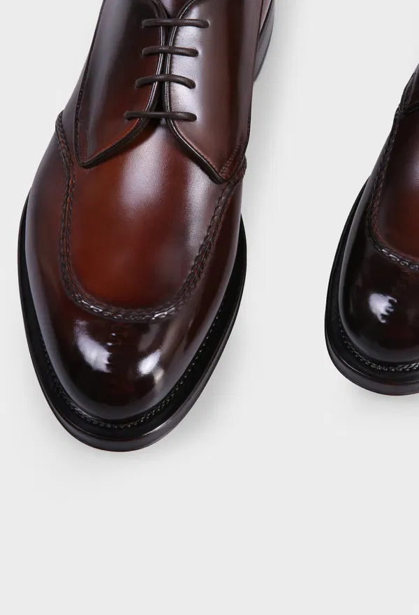 Кожаные дерби Santoni 18554 225/0AW в Украине
