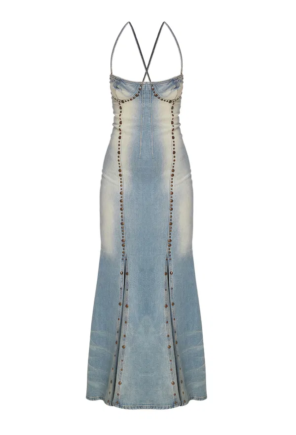 Джинсовое платье Blumarine J009A 123/9AGJ Купить