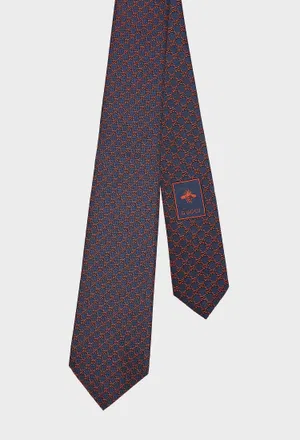Шелковый галстук Gucci 816002 125/9C5 Купить