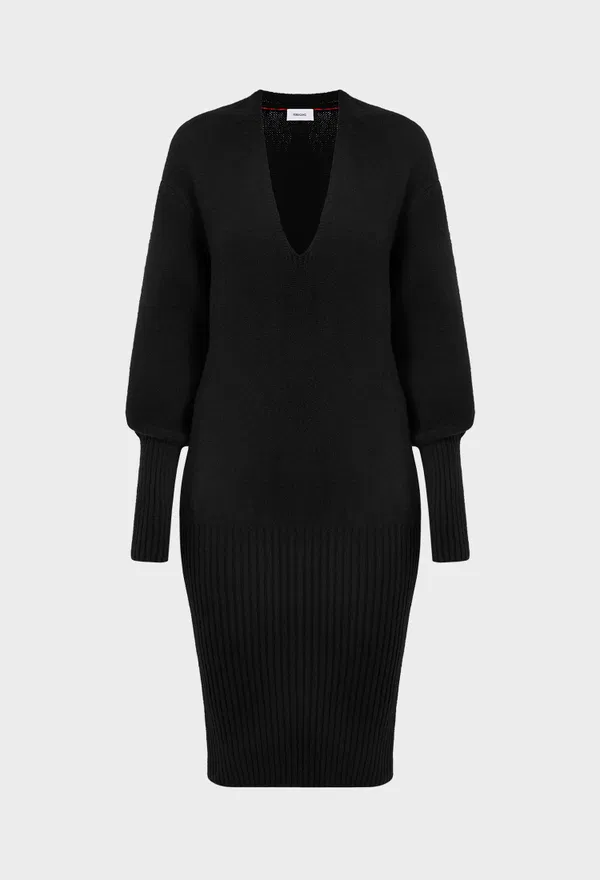 Кашемировое платье FERRAGAMO 112836 224/9I2K Купить