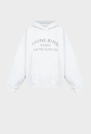 Серый худи Anine Bing A0812217 226/9A7 Купить