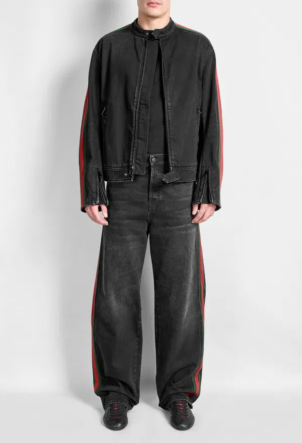 Черные джинсы Gucci A002IA 226/9A2 Купить