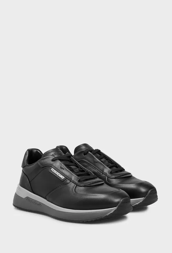 Кожаные кроссовки AMERICA FERRAGAMO 02A092 126/0A2 Цена