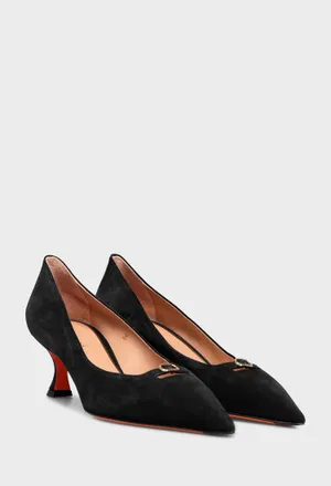 Замшеві човники Santoni 71917 126/0D2 Ціна