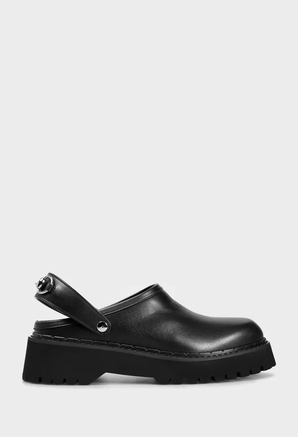 Кожаные сабо HORSEBIT Gucci 835829 225/0A2 Купить