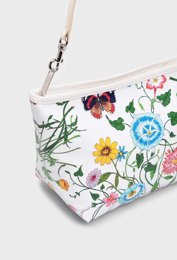 Сумка FLORA SMALL POUCH WITH STRAP Gucci 875923 226/0F1 оригинал